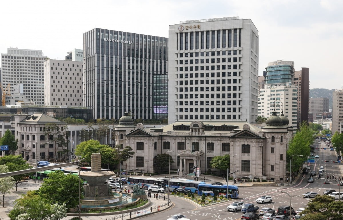 서울 중구 한국은행 본부 전경 모습.  사진=한국경제신문