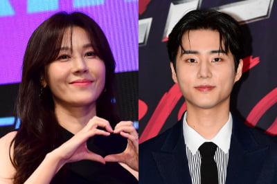 [종합] '46세' 김하늘, 16세 연하 男 아이돌에 "너무 좋아해"…눈도 못 마주치고 소녀 팬 모드 ('더 딴따라')