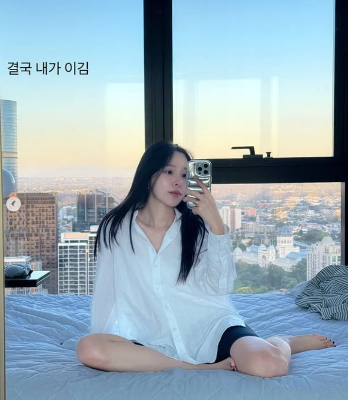 사진=이솔이 SNS