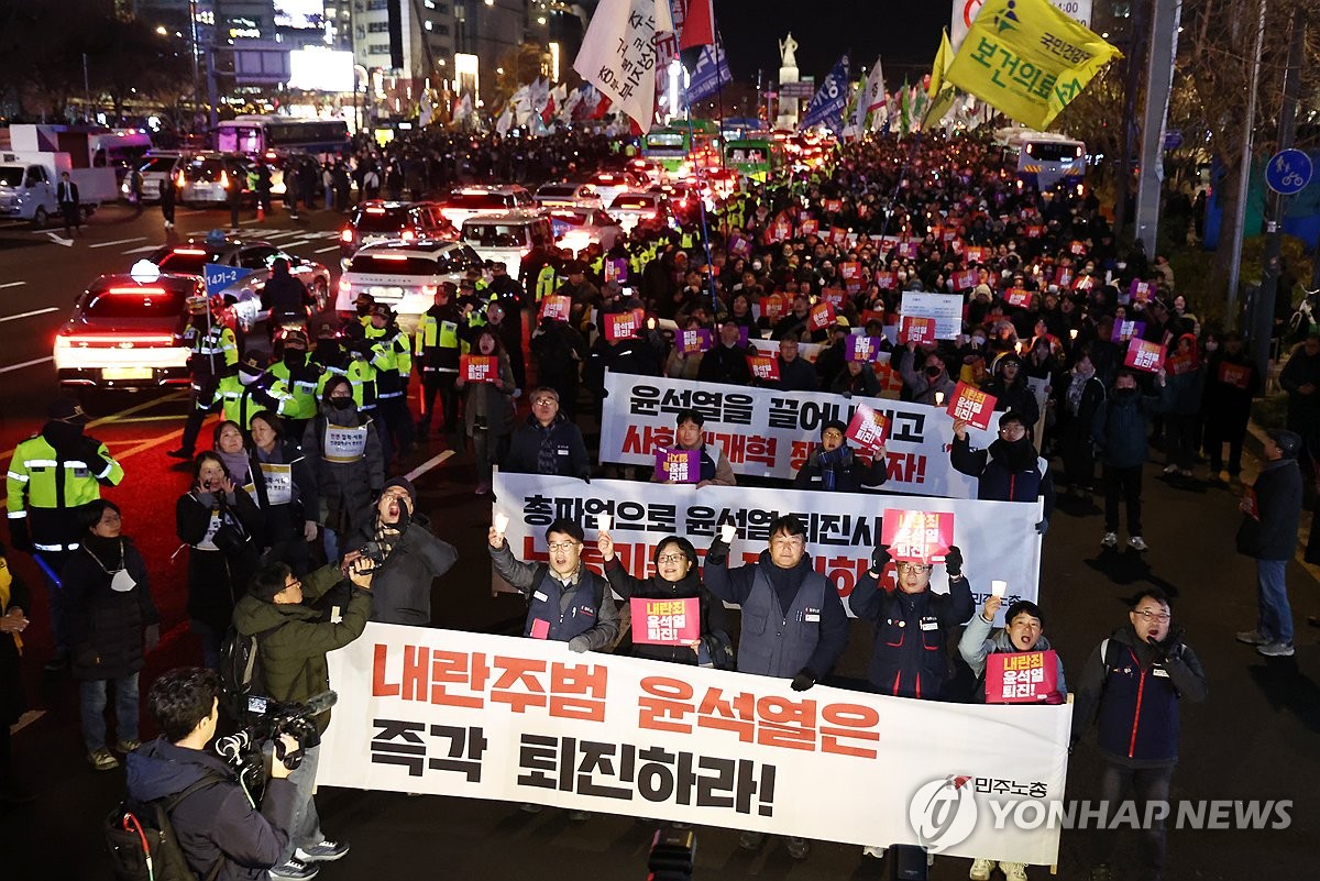 토요일 여의도서 대규모 퇴진 집회…혼잡 예상