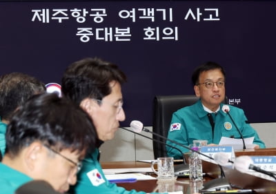 [속보] 정부, 제주항공 여객기 참사 에볼루션 카지노 사이트군 '특별재난지역' 선포