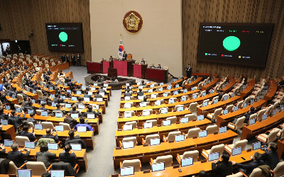 [속보] 국회 190인 '찬성'…비상계엄 해제 요구 결의안 가결