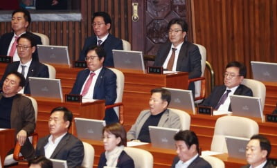 與 "표결엔 참여, 당론은 유지"…탄핵안 부결시 '사상 최초'