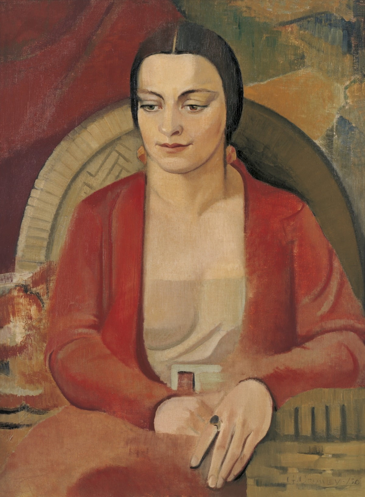 Grace Crowley, 'Miss Gwen Ridley'(1930). Art Gallery of 
South Australia, Adelaide. /아트 갤러리 오브 사우스 오스트레일리아 제공.