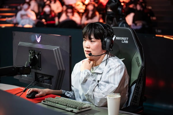 지난 10일 열린 LCK 시즌 오프닝에 참가한 DRX '리치' 이재원의 모습 (LCK 제공)