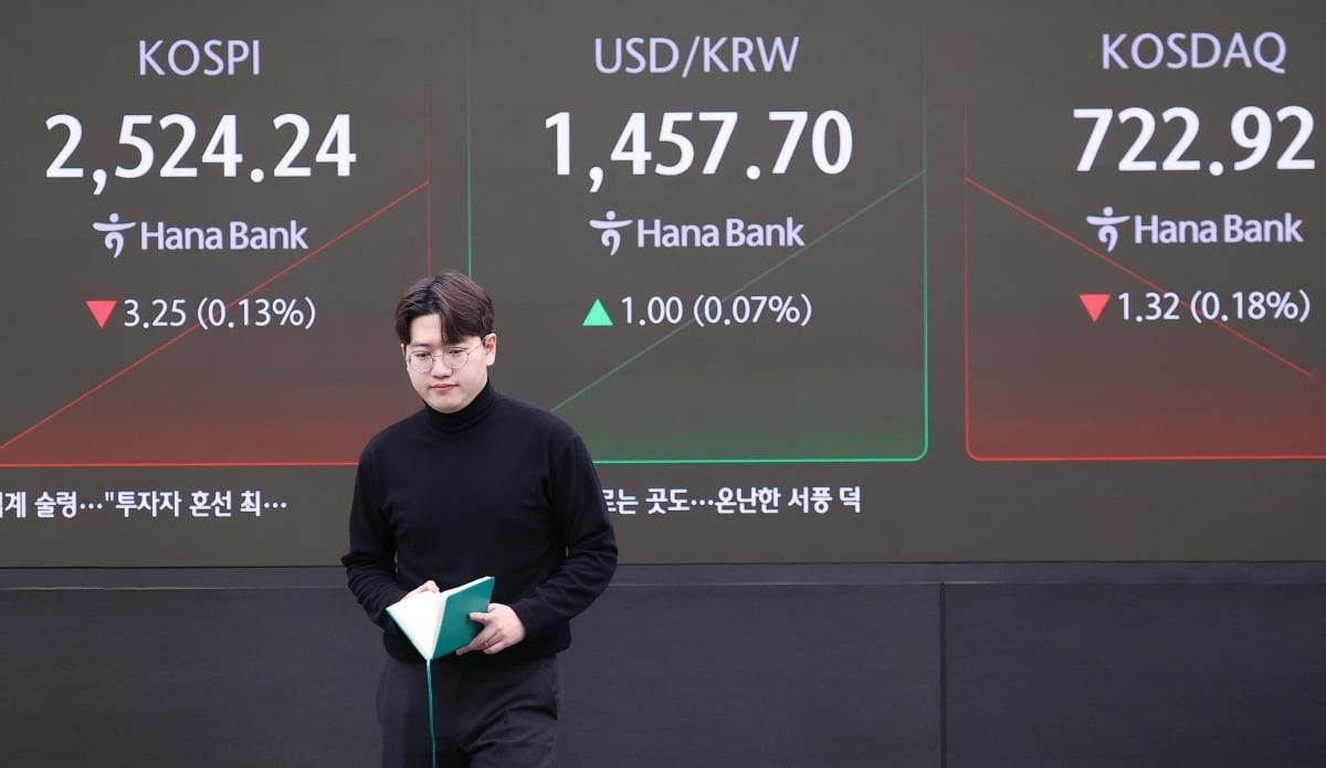 코스피지수는 올들어 5.17% 오르며 글로벌 슬롯사이트 2025년 상승률 2위를 기록했다. 사진=연합뉴스