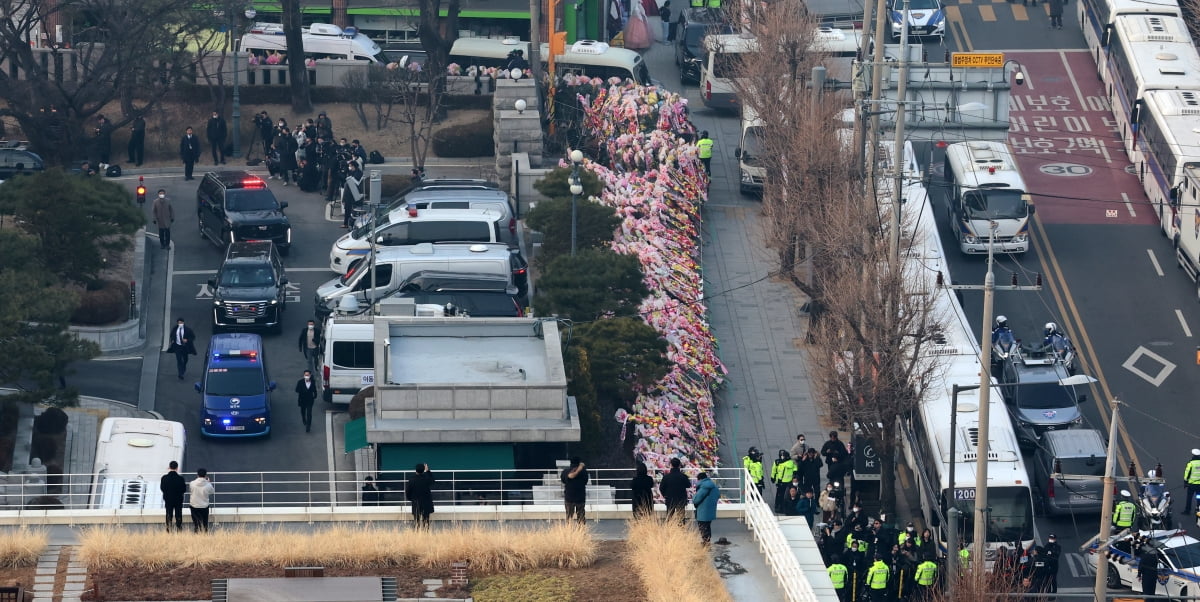 [포토] 尹, 다시 구치소로