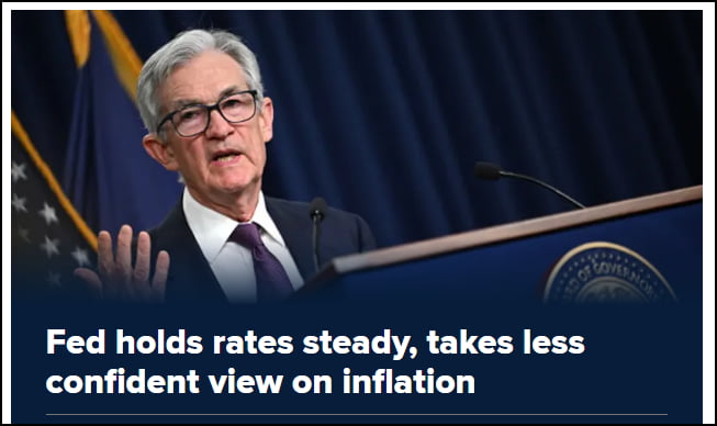 '인플레 진전' 삭제에 월가 뒤집혔는데 파월 "단순 문구 정리" [김현석의 월스트리트나우]