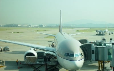 번개 맞은 유나이티드항공 보잉 767, 새해부터 회항 소동