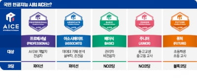 '1호 국가공인' AI 시험 AICE 떴다