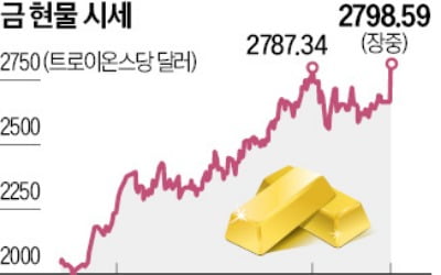 무역전쟁 앞두고 뛰는 금값 … "연내 3000달러 넘을 수도"