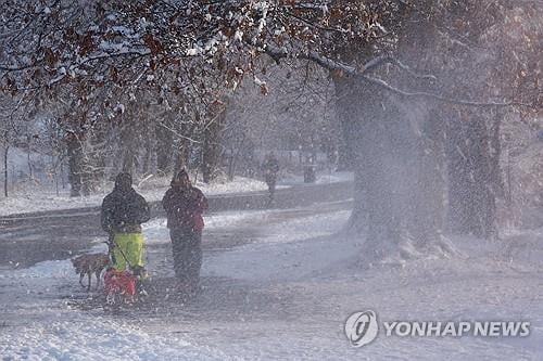 "30분만 노출돼도 동상"…美 '북극 소용돌이' 덮친다