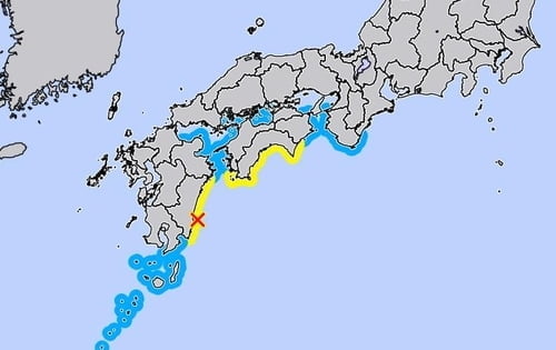 日 규슈 앞바다 규모 6.9 지진…열도 곳곳서 '대지진' 공포