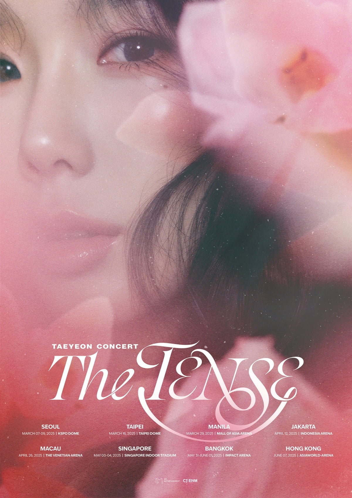 /사진 = 태연 여섯 번째 단독 콘서트 'The TENSE’ 포스터 이미지