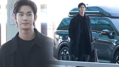 김수현, 밀라노 패션위크 출국! 공항 빛낸 남신 비주얼 [TV10]