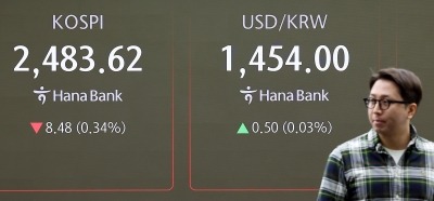 코스피, 삼성전자 강세에 2510선 회복…­코스닥은 ↓