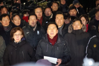 국민의힘 의원 33명 이상 관저 앞 집결…명단 보니