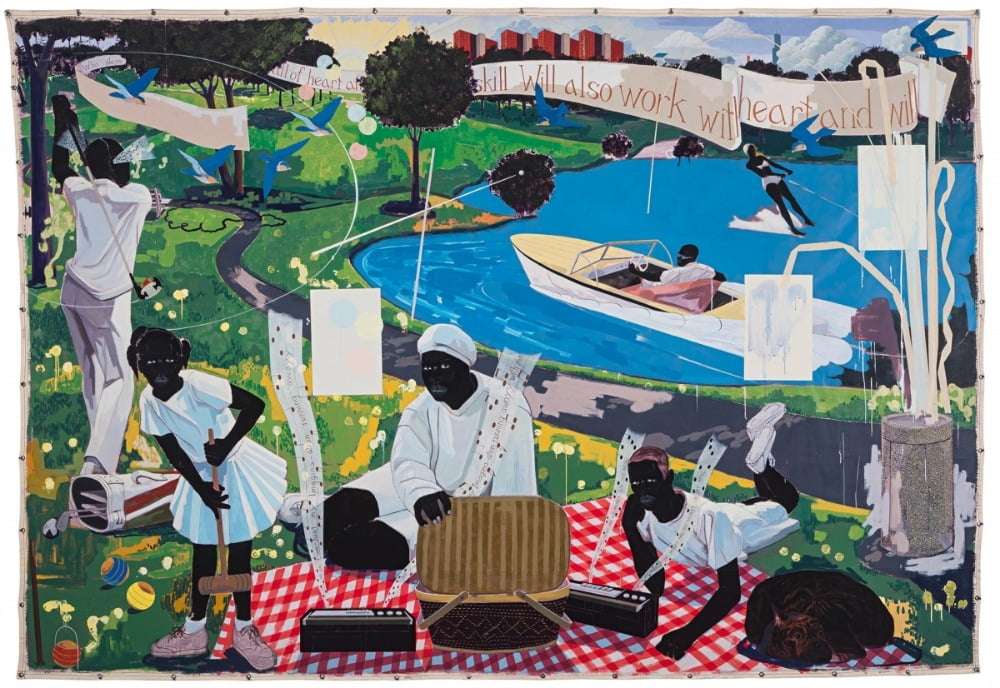 케리 제임스 마샬(Kerry James Marshall)의 <Past Times alt=