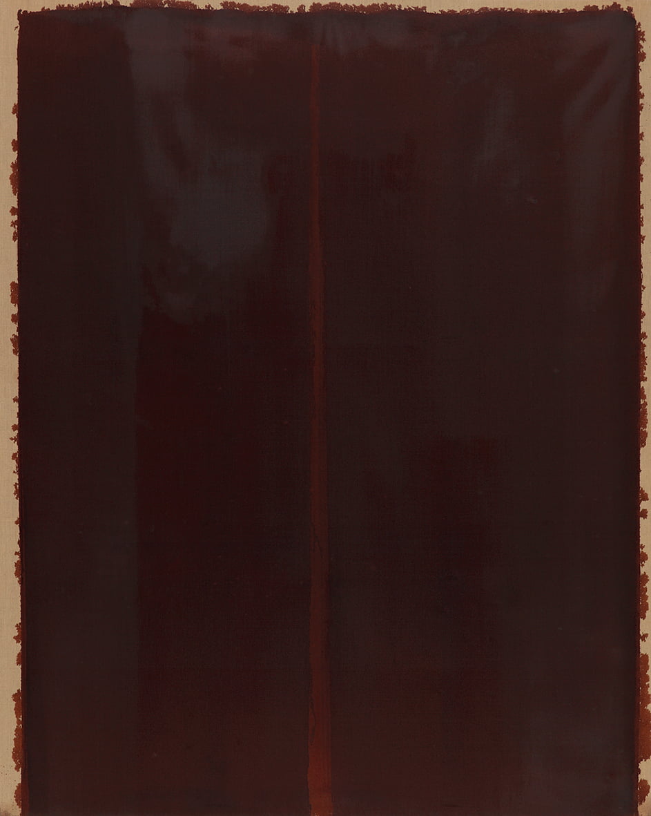 슬롯 머신, 'Burnt Umber'(1992), Oil on linen, 2268x1815cm ⓒ 윤성열 /PKM 갤러리 제공