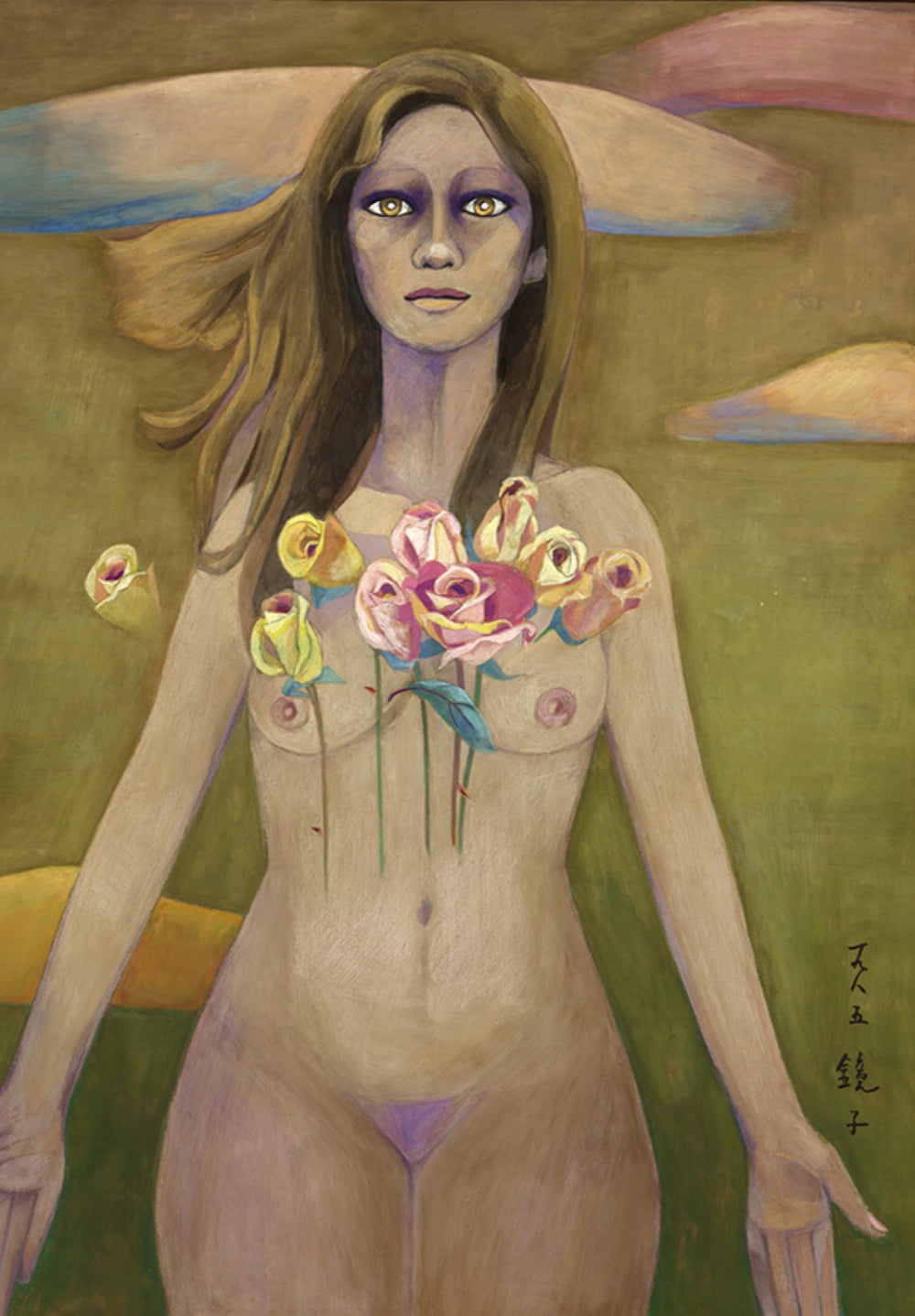 온라인 바카라, 여인의 시 Ⅱ, 1985, 60×44,5cm, 서울시립미술관