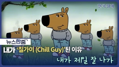 뉴스 한줌｜내가 ‘칠가이(Chill Guy)'된 이유