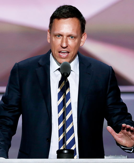 팰란티어 창업자 피터 틸/ 연합뉴스