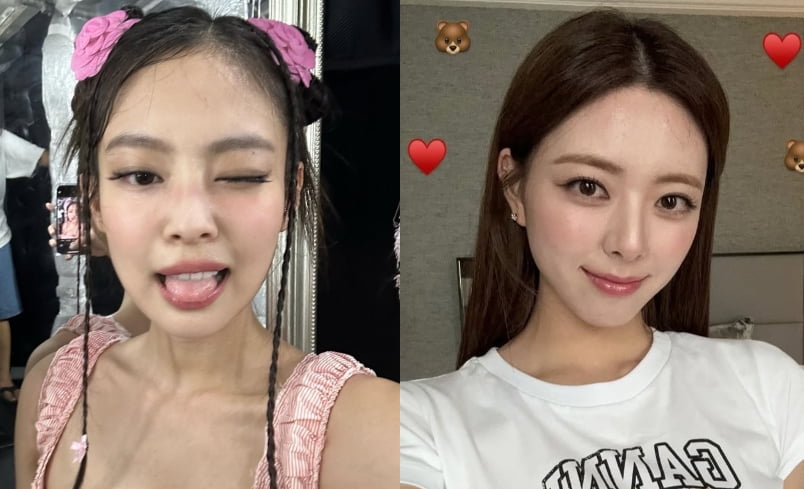 (왼) 블랙핑크 카지노 꽁돈, (오) 있지(ITZY) 유나/출처=카지노 꽁돈,유나 인스타그램