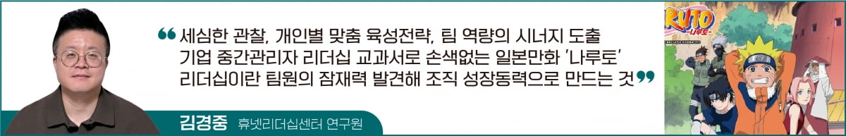 日닌자 만화 '바카라 사이트'에서 배우는 팀장 리더십