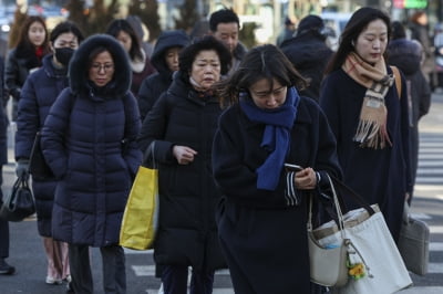 [포토] 출근길 기온 '뚝'