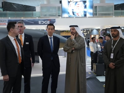 김동관 한화 부회장, UAE 대표 방산기업 EDGE와 협력 논의