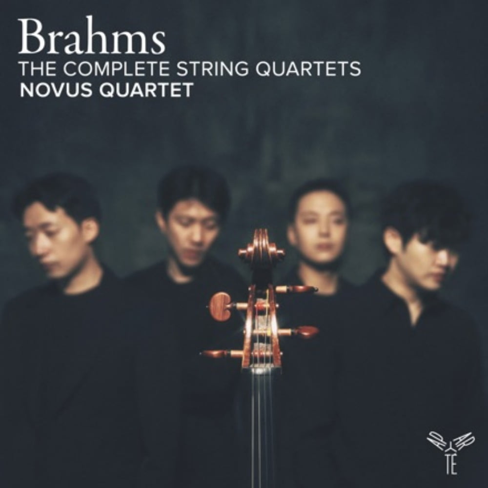 노부스 슬롯의 '브람스 현악 사중주 전곡 앨범' 커버 / 사진출처. Novus String Quartet 홈페이지