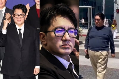 한경협 총회 등판한 방시혁, 날렵한 턱선…다이어트 성공