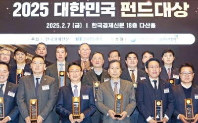 [포토] 2025 대한민국 펀드대상…종합대상에 삼성자산운용