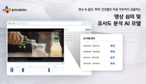 CJ올리브네트웍스가 AI 기술로 꽁 머니 카지노 심의와 유사도 분석을 지원한다. /CJ올리브네트웍스 제공
