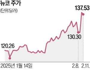 "관세 25%" 한마디에…희비 엇갈린 글로벌 철강株