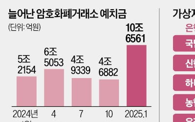 "수십兆 먹거리"…5대銀, 가상자산 수탁 시장 눈독