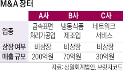 매출 200억 금속표면처리기업 매물로