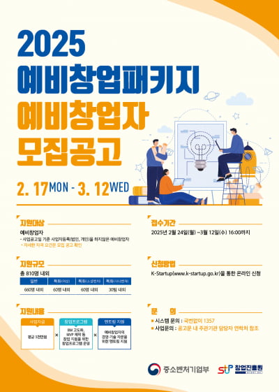 서울과학기술대학교, 2025년 예비·초기·글로벌 창업기업 모집