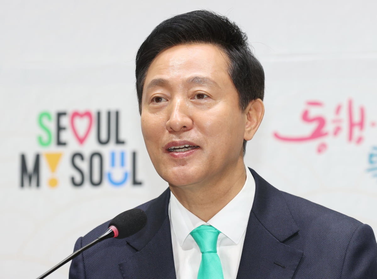 오세훈 서울시장이 22일 오전 서울시청카지노 잭팟 열린 '2025 출입기자단 신년 간담회'에서 발언하고 있다. 2025.1.22 / 연합뉴스