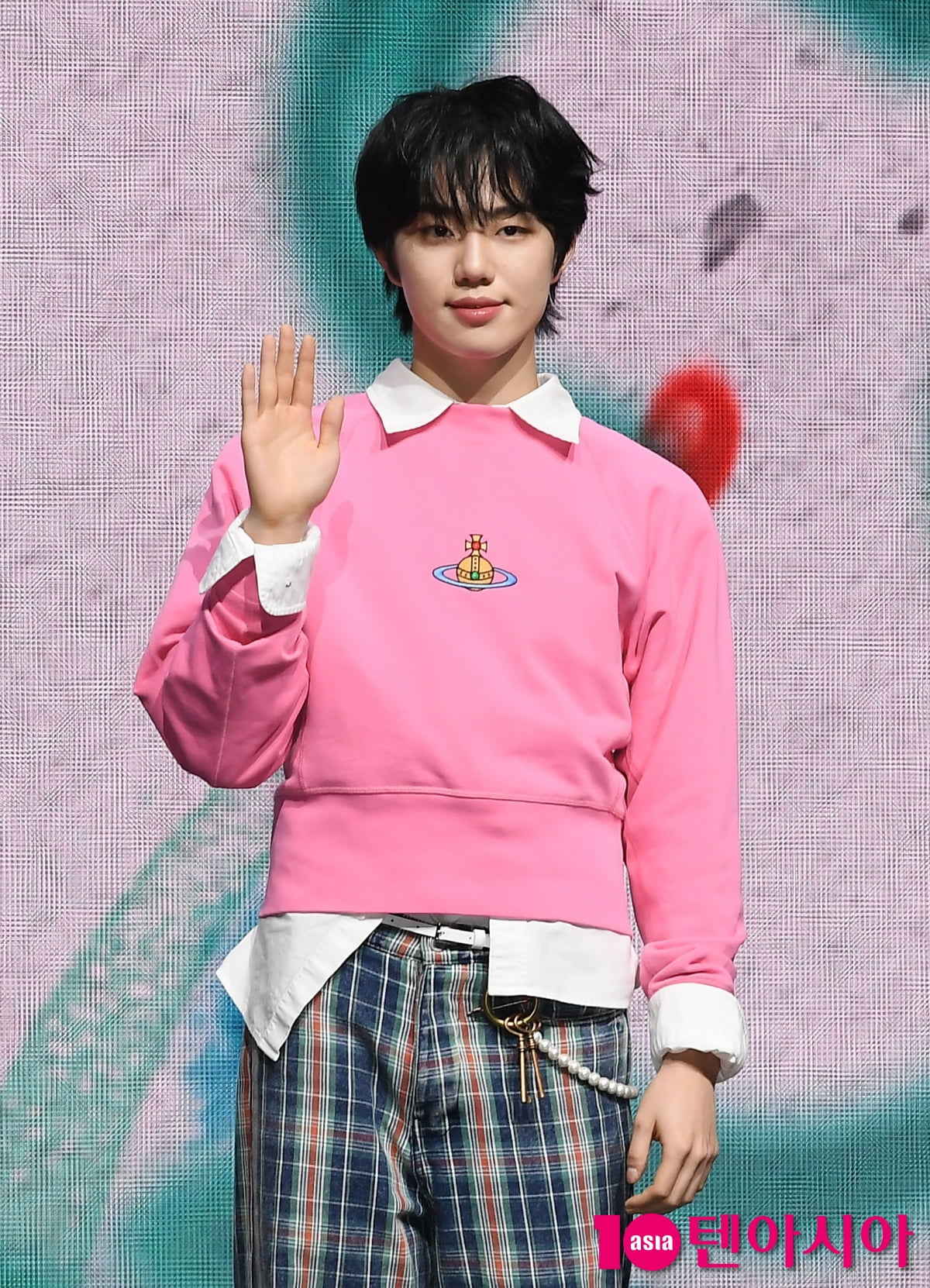 이븐 박지후, 핑크빛 막내[TEN포토+]