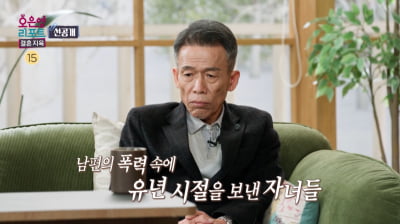 Despairing Couple: Husband's Alcoholism and Domestic Violence Revealed on 'Oh Eun-young Report'