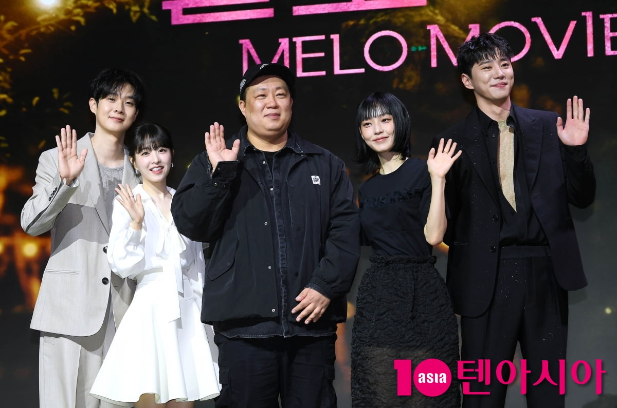 최우식-박보영-이준영-전소니-오충환 감독, '멜로무비' 기대하세요[TEN포토+]