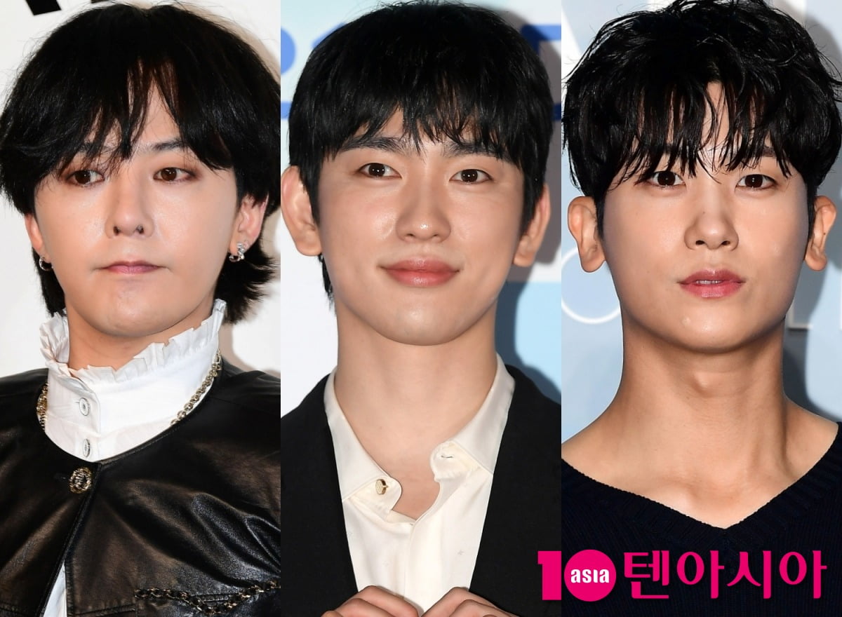 (왼쪽부터) 지드래곤, 박진영, 박형식 /사진=텐아시아 DB