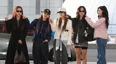 K-Pop Group Apink Fresh and lively Volcok... airport fashion that is not fake