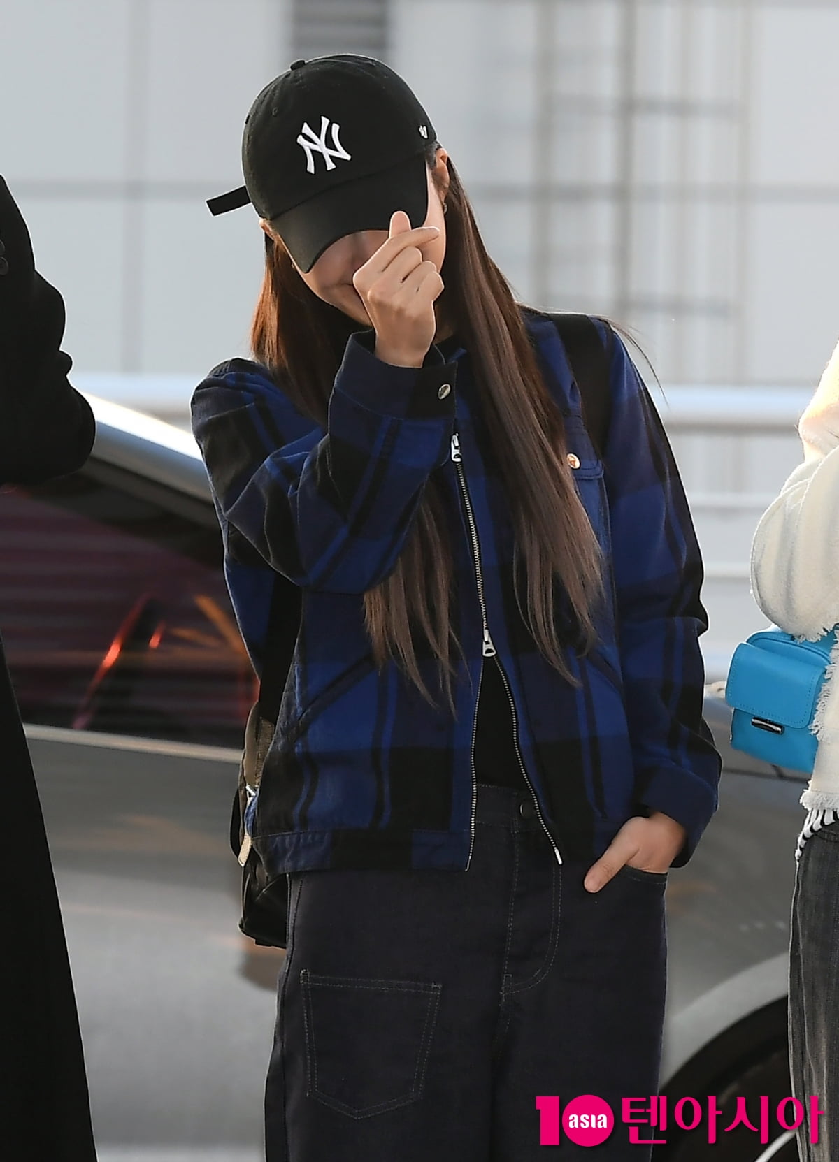 에이핑크 정은지, 시크한 하트...편안한 공항패션[TEN포토+]