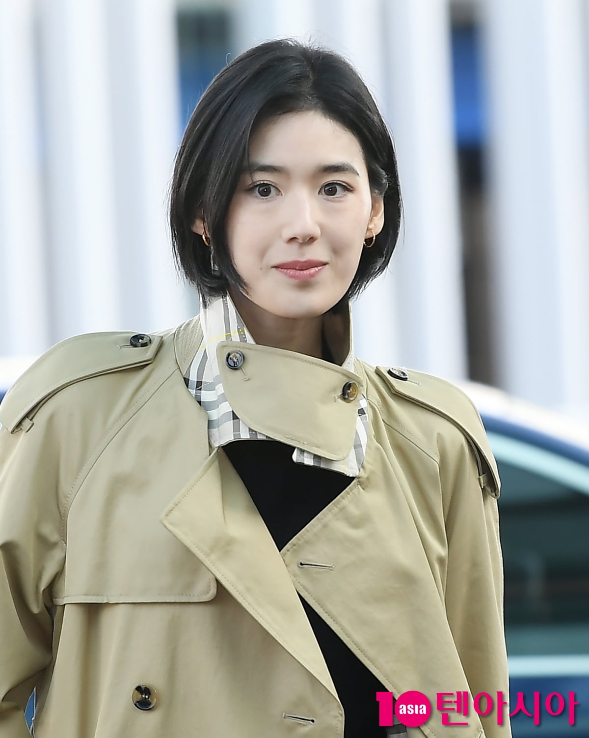 정은채, 바람도 질투하는 미모...우아한 출국[TEN포토+]