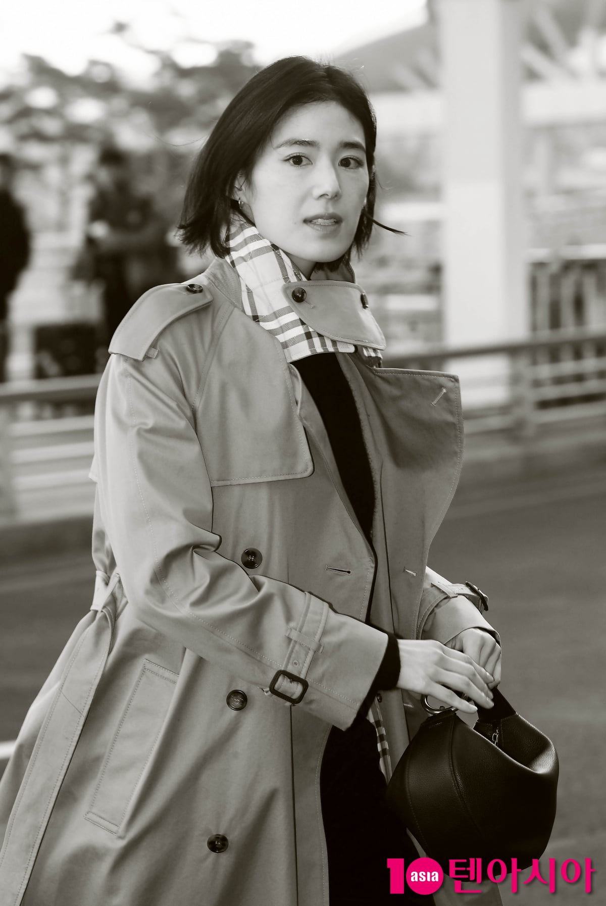 정은채, 바람도 질투하는 미모...우아한 출국[TEN포토+]