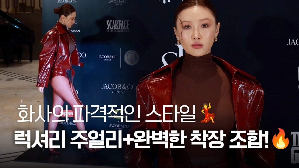 화사, 파격적인 스타일...럭셔리 주얼리+완벽한 착장 조합[TV10]
