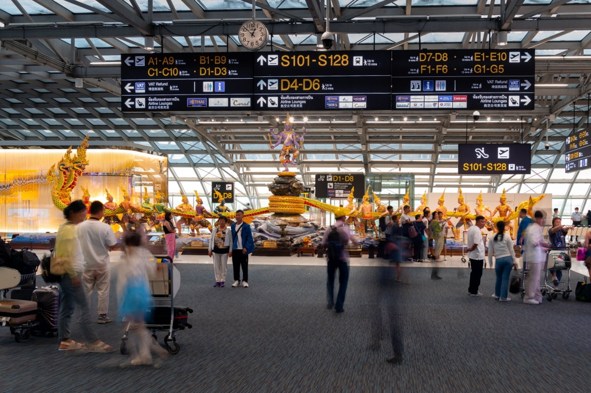 방콕 수완나폼 공항. 사진=게티이미지뱅크