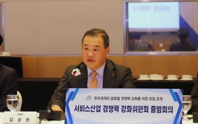 김상현 롯데쇼핑 부회장, 한경협 서비스산업위원회 초대 위원장 선임